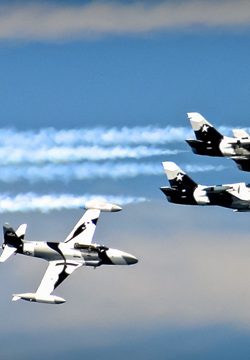 Jets over Grand Traverse Bay During the 2012 National Cherry Festival